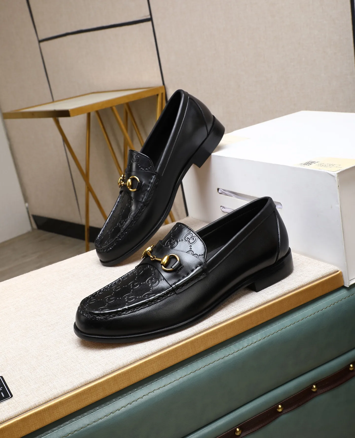 Men's shoes 💰500📛📛Original (water-dyed cow lining) GUCCI official website formal shoes🌀 Italian🇮🇹imported cowhide➕Top imported water-dyed cowhide lining💋Finely handmade Original bottom, the real thing looks better when photographed in person Standard size 38-44 (45 46 custom-made)